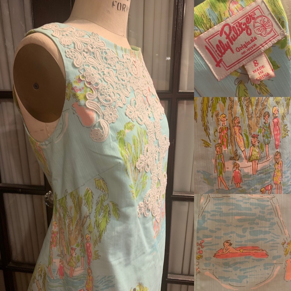 Lilly Pulitzer 1959 Poolside Print Dress